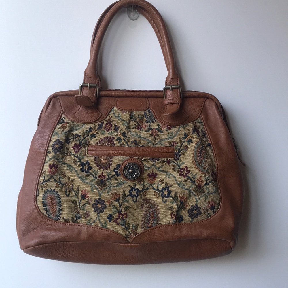 Vintage nica carpet shoulder bag